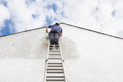 Peinture extérieure à Champagnier — façades et ravalement